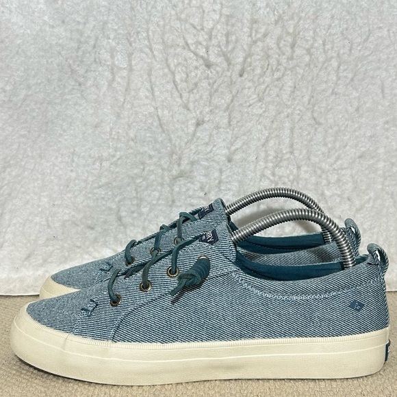 Sperry Womens Blue Crest Vibe Core Casual SlipOn Fashion Sneakers Shoes SZ 9.5 - Picture 2 of 11